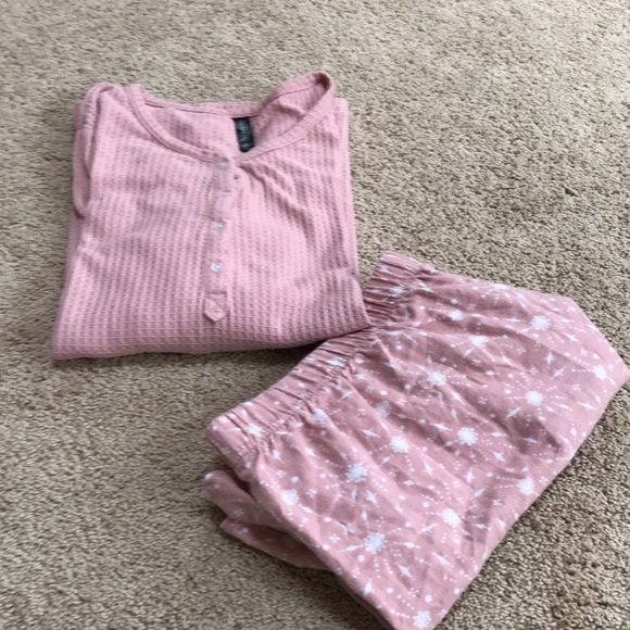 Ambrielle 2X s dusty pink two piece shorts /Top sleepwear set. - Picture 2 of 10